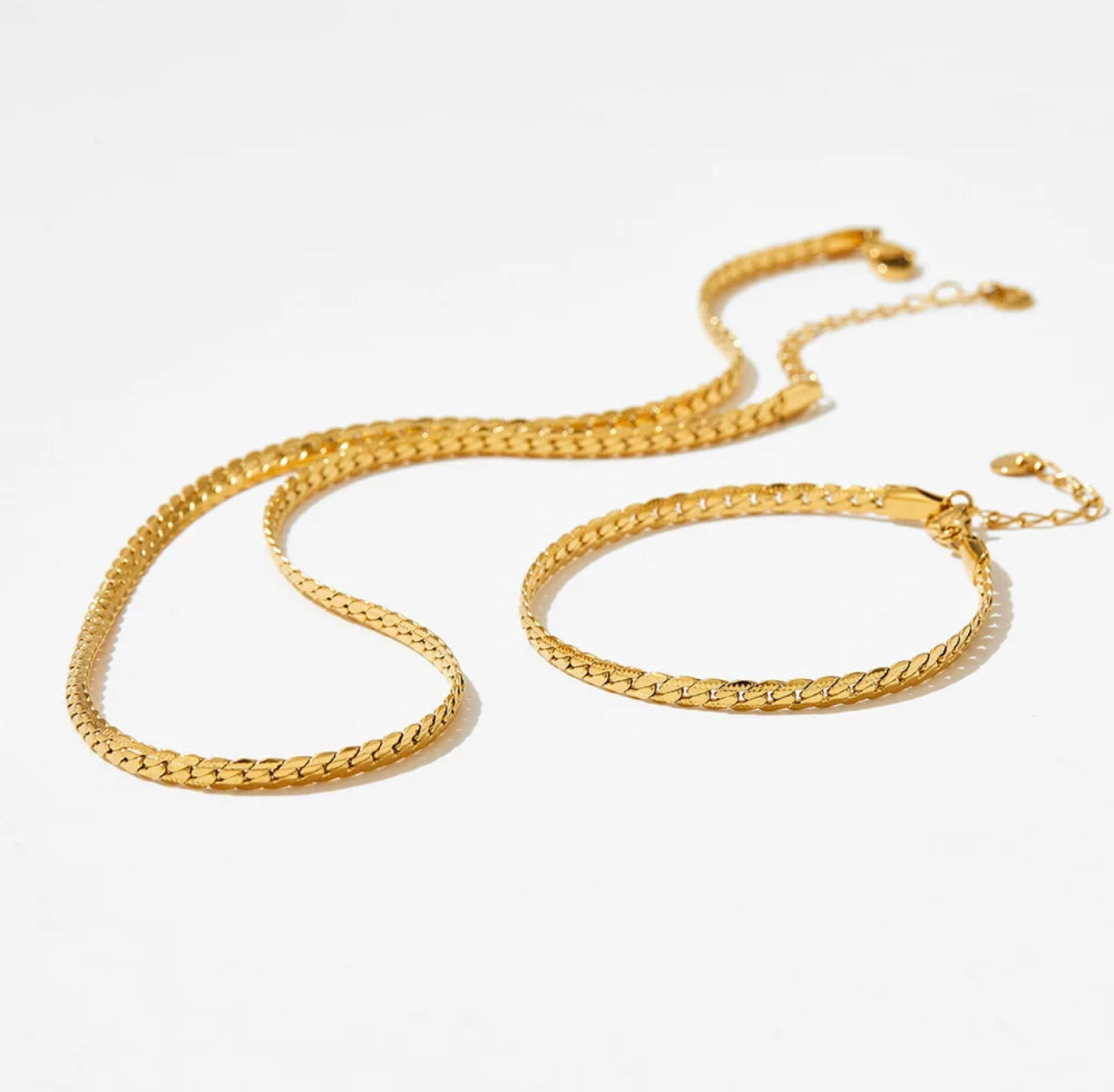 Remi Cuban Chain Bracelet Stainless Steel Non Tarnish Unbranded