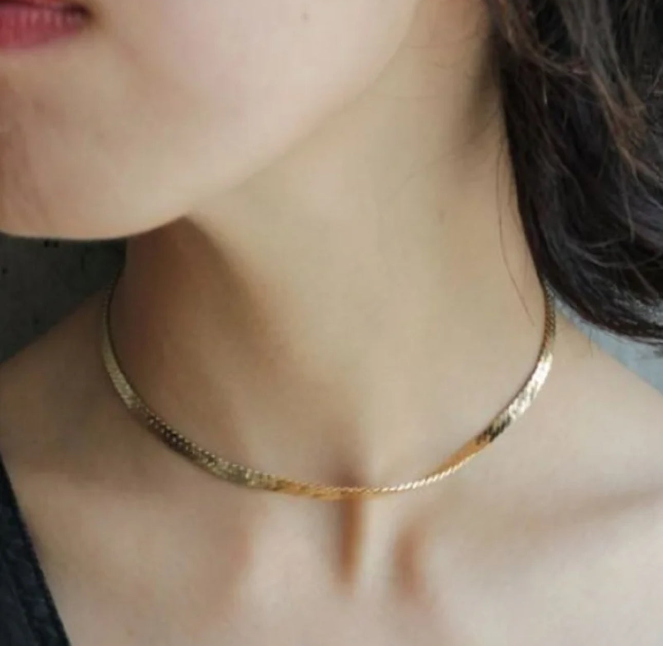 Remi Cuban Necklace Stainless Steel Non Tarnish Unbranded