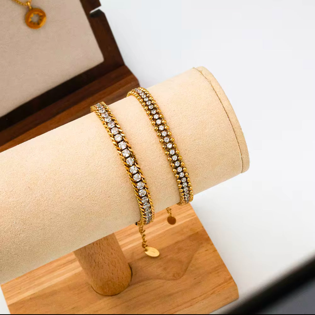 Ayesha Cuban Tennis Bracelet