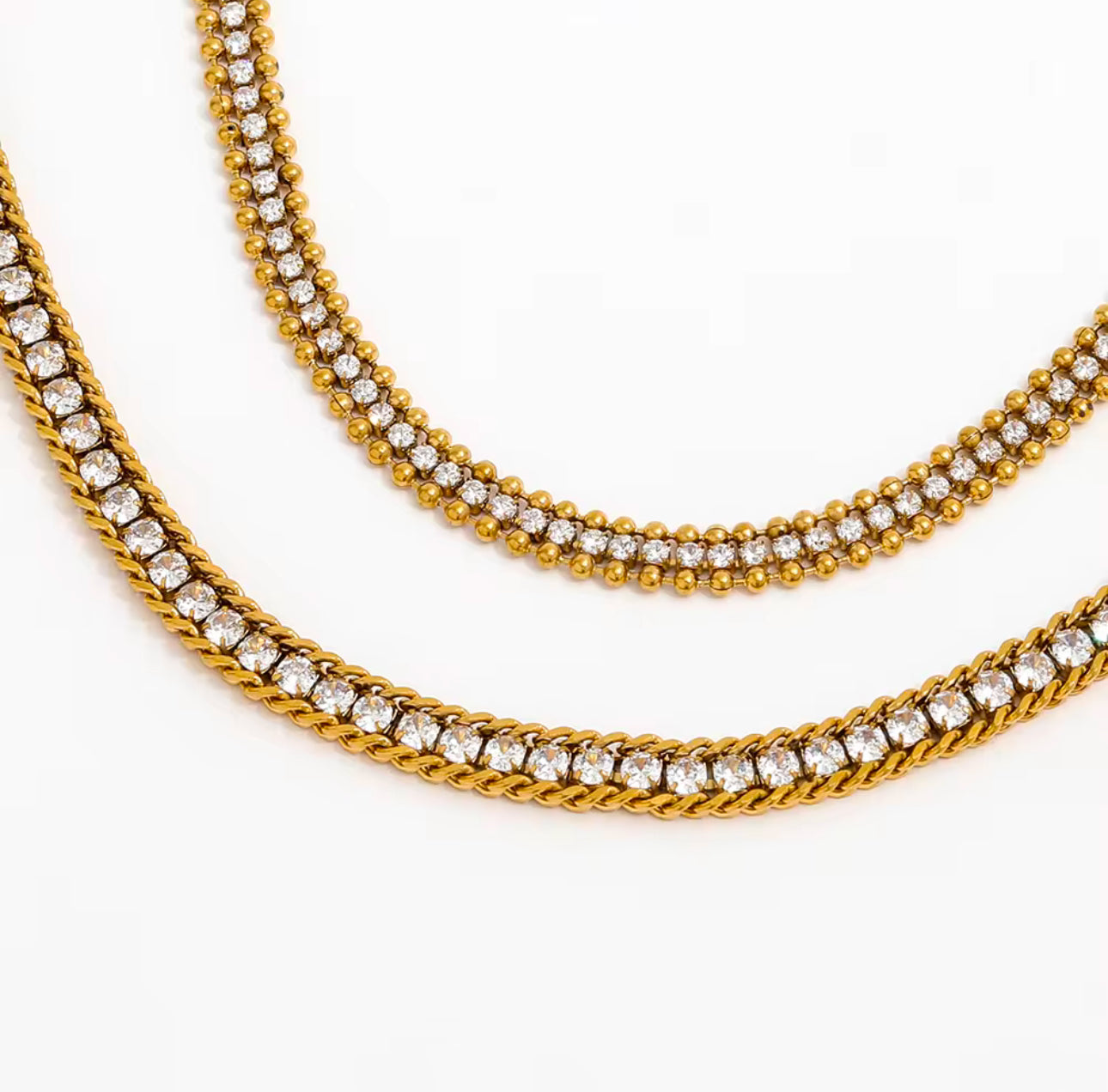 Ayesha Cuban Tennis Bracelet