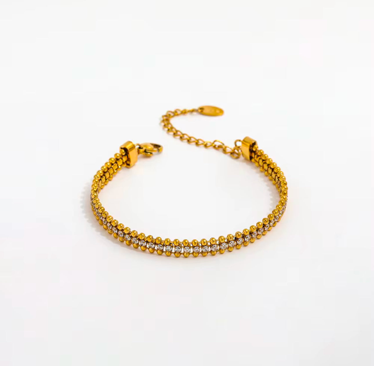 Ayesha Beaded Tennis Bracelet