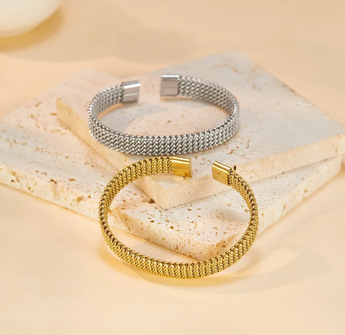 Hareem Cuff Bangle Stainless Steel Non Tarnish Unbranded