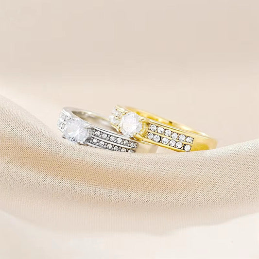 Lisa Stone Band Ring Unbranded