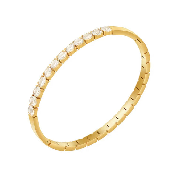 Eternity Stone Bangle Unbranded