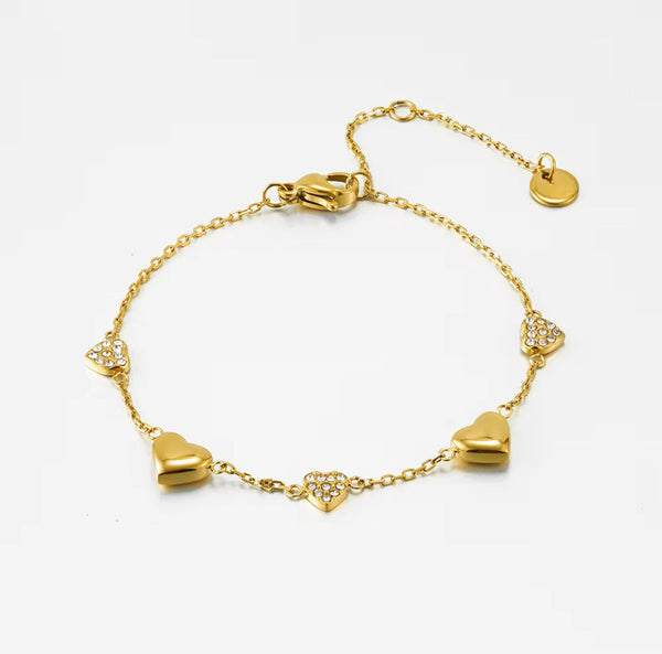 In My Heart Bracelet Non Tarnish Unbranded