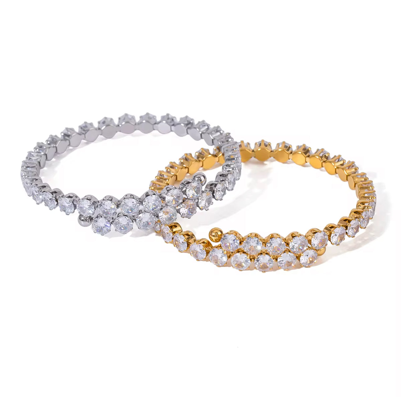 Stretchy Stone Bangle Adjustable Non Tarnish Unbranded