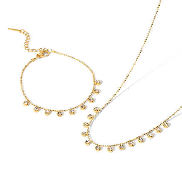 Chantelle Dainty CZ Necklace Unbranded