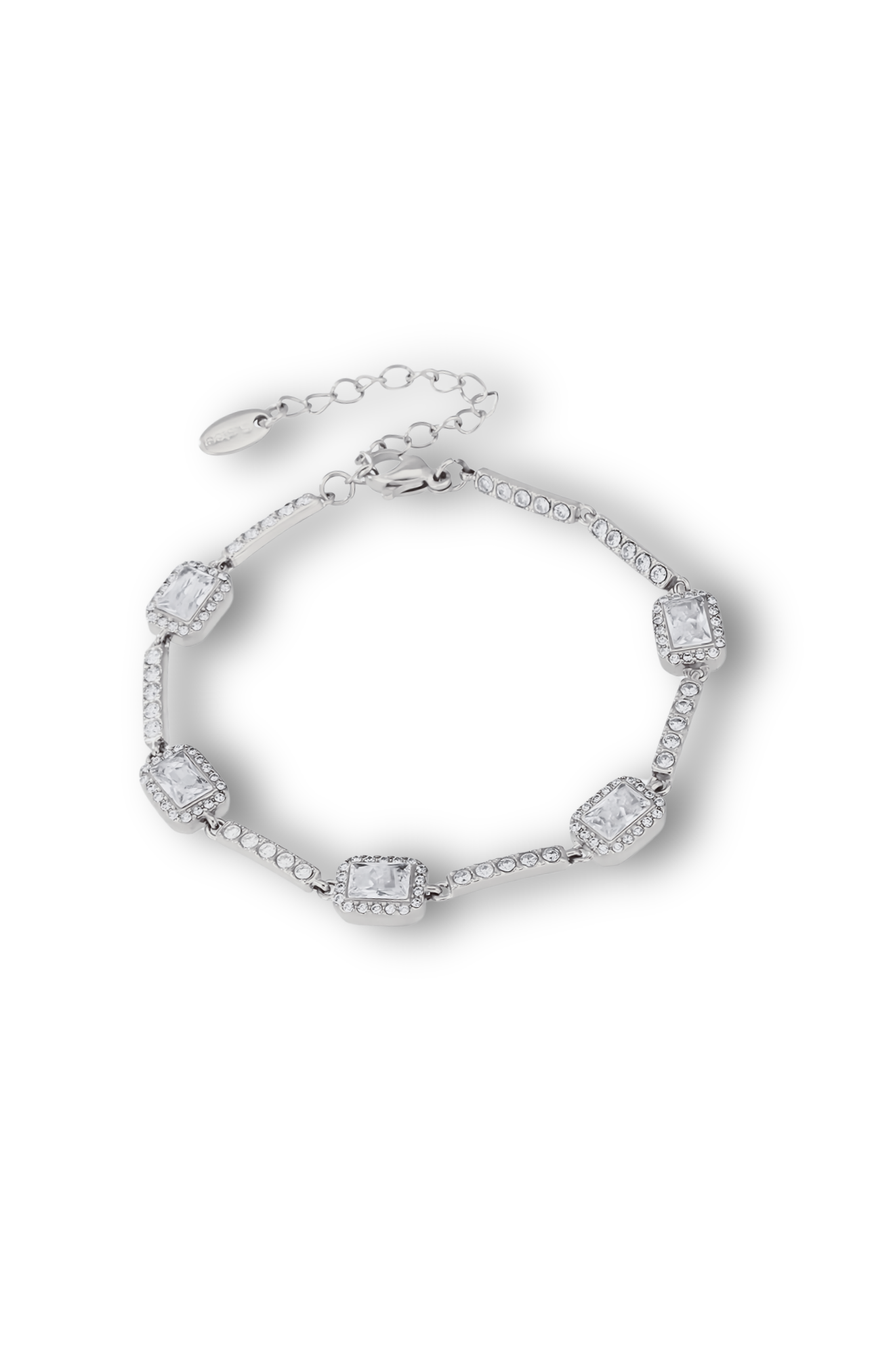 Myra Stone Bracelet Gold & Silver Unbranded