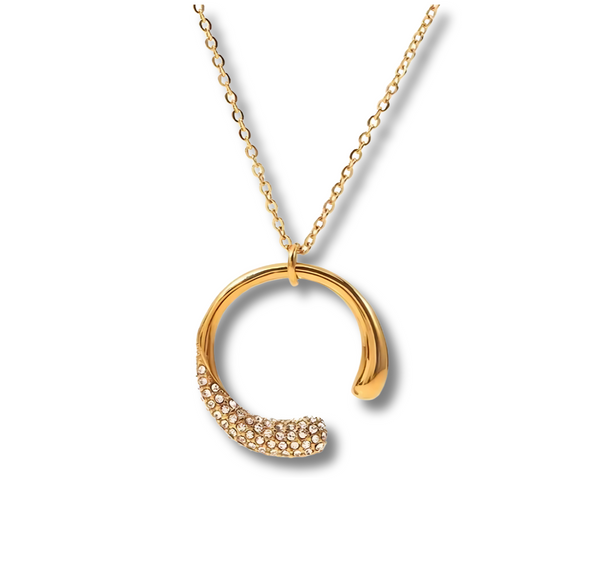 Odette Adjustable Ring Gold Unbranded