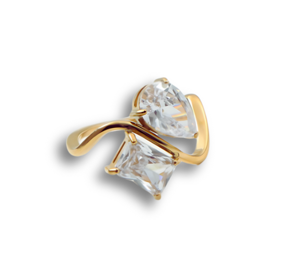 Toi et Moi Stone Ring