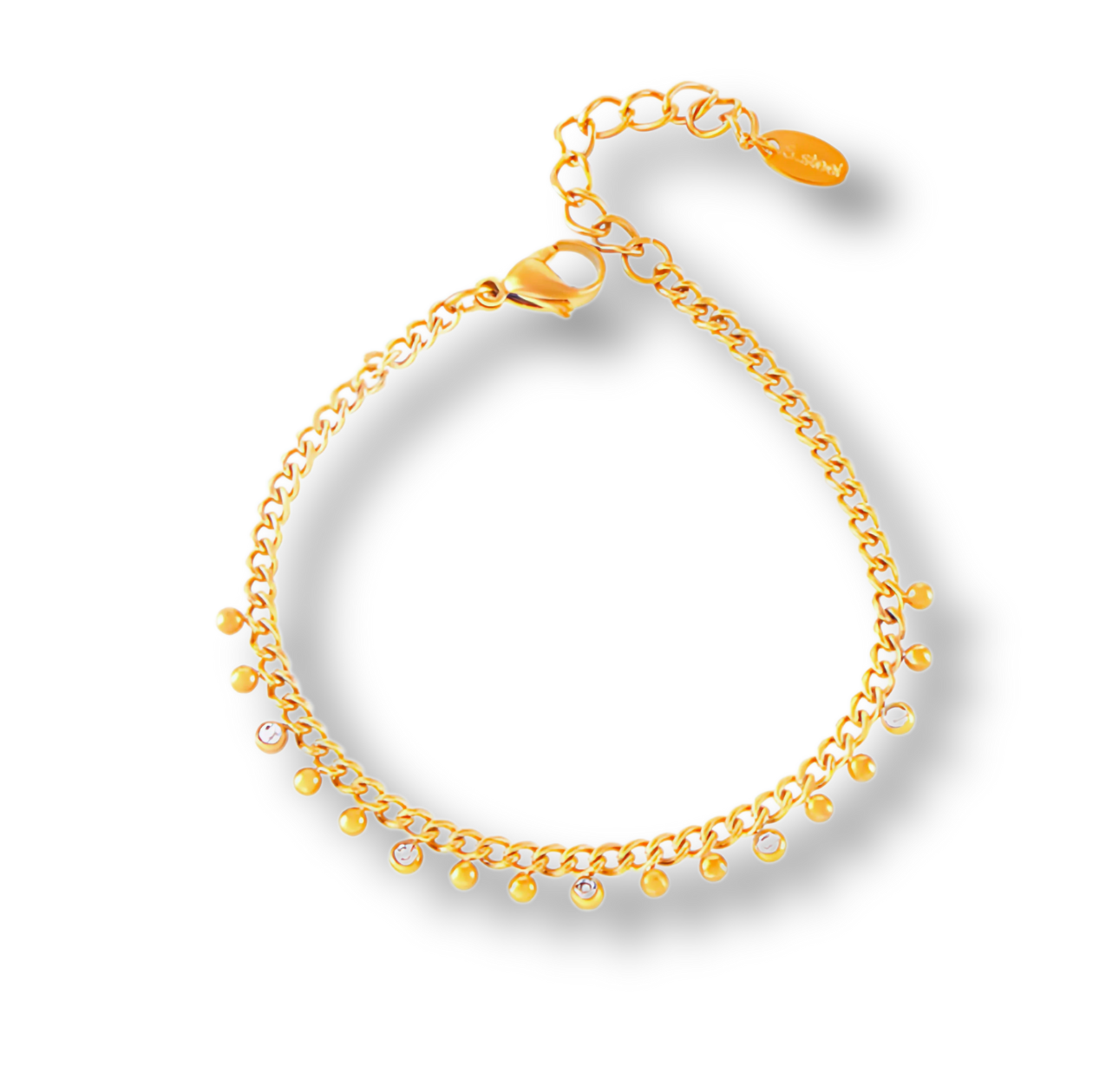 Leila Beaded Stone Bracelet