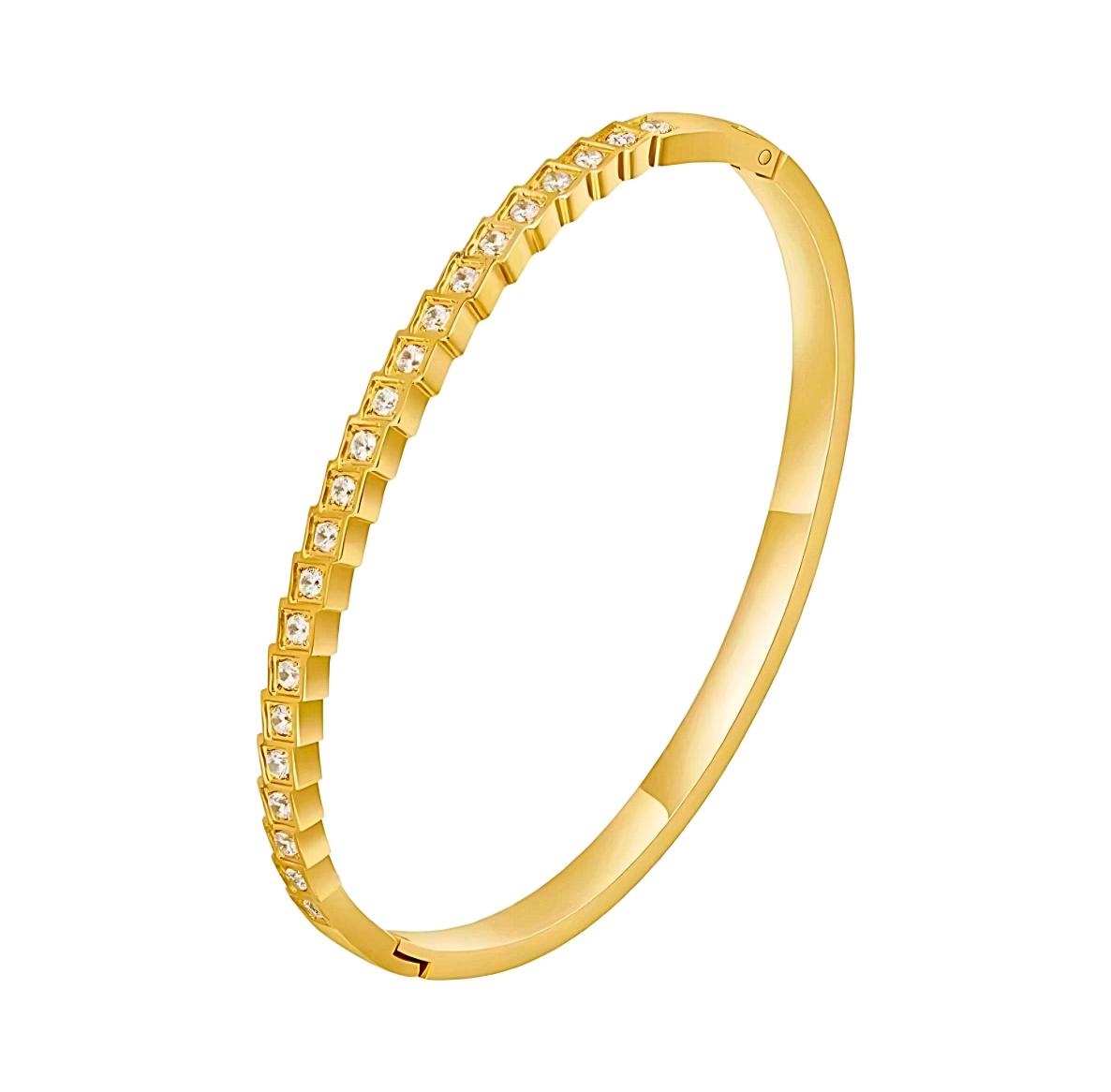 Honey Gold Bangle Non Tarnish Unbranded